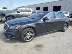 Salvage cars for sale from Copart Jacksonville, FL: 2019 Mercedes-Benz S 560 4matic