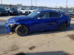 Lexus salvage cars for sale: 2021 Lexus IS 350 F-Sport