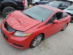 Vehiculos salvage en venta de Copart Bridgeton, MO: 2012 Honda Civic EXL