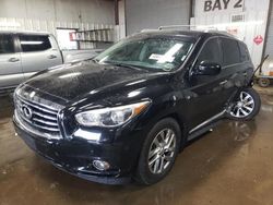 Salvage cars for sale from Copart Elgin, IL: 2015 Infiniti QX60