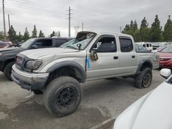 Salvage cars for sale from Copart Rancho Cucamonga, CA: 2003 Toyota Tacoma Double Cab Prerunner