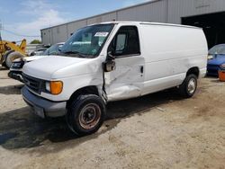 Salvage trucks for sale at Jacksonville, FL auction: 2007 Ford Econoline E250 Van