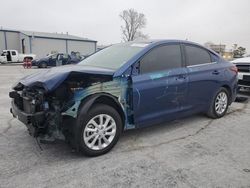 Salvage cars for sale at Tulsa, OK auction: 2022 Hyundai Accent SE