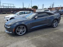 Chevrolet salvage cars for sale: 2017 Chevrolet Camaro LT