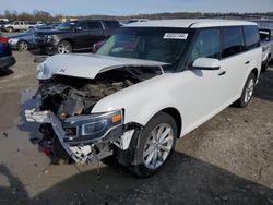 Salvage cars for sale at Cahokia Heights, IL auction: 2017 Ford Flex Limited
