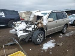 Salvage cars for sale at Brighton, CO auction: 2007 Toyota Highlander Sport