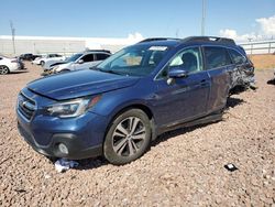 Salvage cars for sale from Copart Phoenix, AZ: 2019 Subaru Outback 3.6R Limited