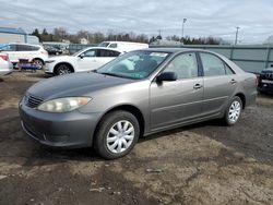 Salvage cars for sale at Pennsburg, PA auction: 2006 Toyota Camry LE