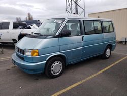 Salvage cars for sale from Copart Hayward, CA: 1993 Volkswagen Eurovan MV