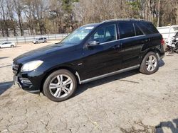 Mercedes-Benz M-Class salvage cars for sale: 2012 Mercedes-Benz ML 350 4matic