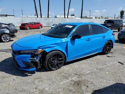 Salvage cars for sale from Copart Van Nuys, CA: 2022 Honda Civic Sport