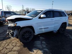 Salvage cars for sale at Woodhaven, MI auction: 2019 Jeep Grand Cherokee Laredo