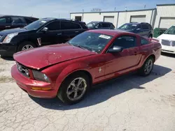 Salvage cars for sale at Kansas City, KS auction: 2006 Ford Mustang