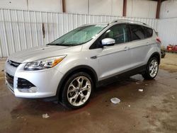 Salvage cars for sale at Lansing, MI auction: 2015 Ford Escape Titanium