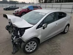 Salvage cars for sale from Copart Dunn, NC: 2013 KIA Rio LX