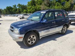 Salvage cars for sale from Copart Ocala, FL: 2002 Chevrolet Tracker LT