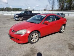 Salvage cars for sale from Copart Dunn, NC: 2006 Acura RSX