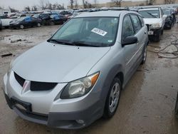 Salvage cars for sale from Copart Bridgeton, MO: 2004 Pontiac Vibe