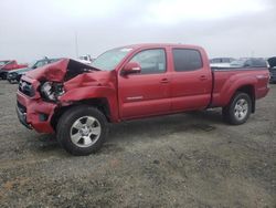 Salvage trucks for sale at Antelope, CA auction: 2015 Toyota Tacoma Double Cab Prerunner Long BED