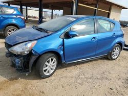 Salvage cars for sale at Tanner, AL auction: 2017 Toyota Prius C