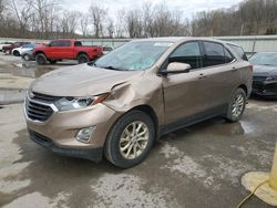 Salvage cars for sale at Ellwood City, PA auction: 2018 Chevrolet Equinox LT