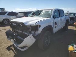 Salvage cars for sale from Copart Brighton, CO: 2022 Toyota Tacoma Double Cab