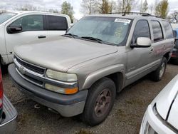 Salvage cars for sale from Copart Woodburn, OR: 2003 Chevrolet Tahoe K1500