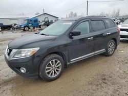 Salvage cars for sale from Copart Pekin, IL: 2014 Nissan Pathfinder S