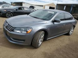 Vehiculos salvage en venta de Copart Brighton, CO: 2013 Volkswagen Passat SE