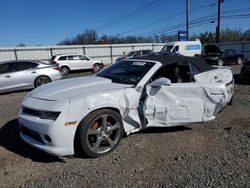 Salvage cars for sale at Hillsborough, NJ auction: 2014 Chevrolet Camaro LT