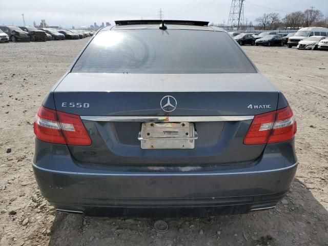 2011 Mercedes-Benz E 550 4matic