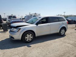 Salvage cars for sale at Indianapolis, IN auction: 2012 Dodge Journey SE