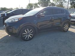 Salvage cars for sale from Copart Riverview, FL: 2017 KIA Sportage EX