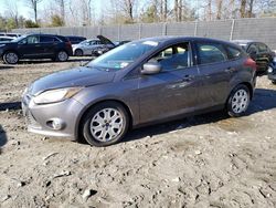 Salvage cars for sale at Waldorf, MD auction: 2012 Ford Focus SE