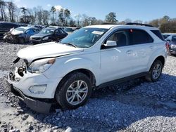 Salvage cars for sale from Copart Cartersville, GA: 2017 Chevrolet Equinox LT