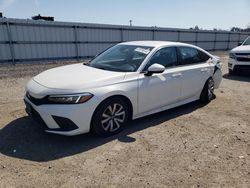 Salvage cars for sale at Fredericksburg, VA auction: 2022 Honda Civic LX