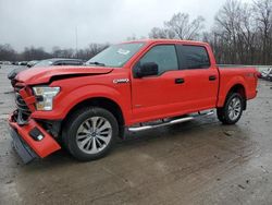 Salvage cars for sale from Copart Ellwood City, PA: 2017 Ford F150 Supercrew