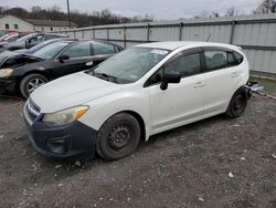 Salvage cars for sale at York Haven, PA auction: 2014 Subaru Impreza