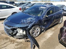 Salvage cars for sale at Bridgeton, MO auction: 2019 Chevrolet Malibu LT