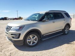 Salvage cars for sale from Copart Andrews, TX: 2017 Ford Explorer XLT