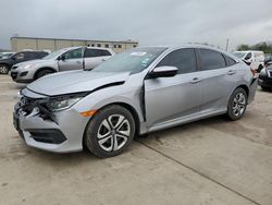 Honda Civic salvage cars for sale: 2016 Honda Civic LX