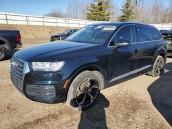 Salvage cars for sale at Davison, MI auction: 2017 Audi Q7 Prestige