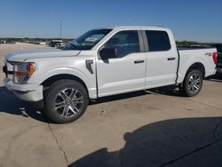 Salvage cars for sale from Copart Grand Prairie, TX: 2021 Ford F150 Supercrew