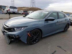 Honda salvage cars for sale: 2021 Honda Civic EX