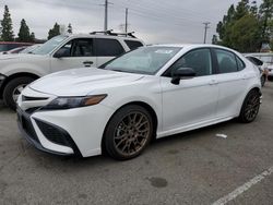 Salvage cars for sale from Copart Rancho Cucamonga, CA: 2024 Toyota Camry SE Night Shade