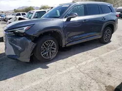 Salvage cars for sale at Las Vegas, NV auction: 2024 Lexus TX 350 Base