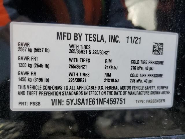 2022 Tesla Model S