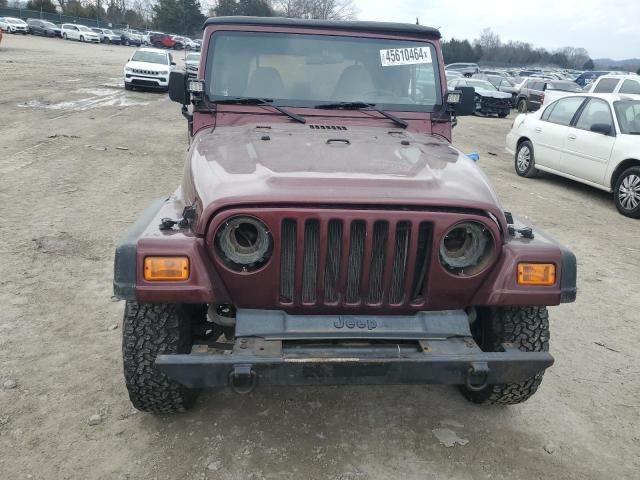 2001 Jeep Wrangler / TJ Sport