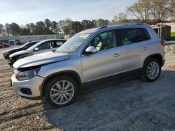 Salvage cars for sale from Copart Fairburn, GA: 2014 Volkswagen Tiguan S