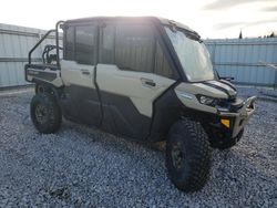 Salvage cars for sale from Copart Franklin, WI: 2023 Can-Am Defender Max Limited Cab HD10